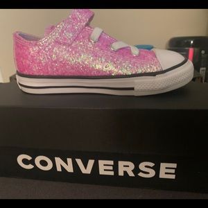 Converse size 9 infant girls